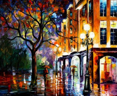 Leonid Afremov - Miami Rain
