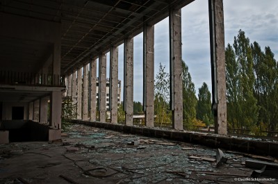 Pripyat - Gymnase, photographie de jorai (Claudio Schlossmacher)