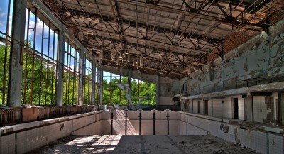 Pripyat - Piscine, photographie de BBC Denmark
