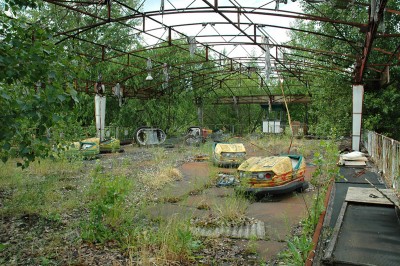 Pripyat, auto-tamponneuses