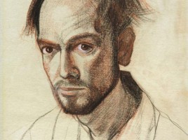 Self-portrait (1967 - Technique mixte sur papier - 265x200mm)