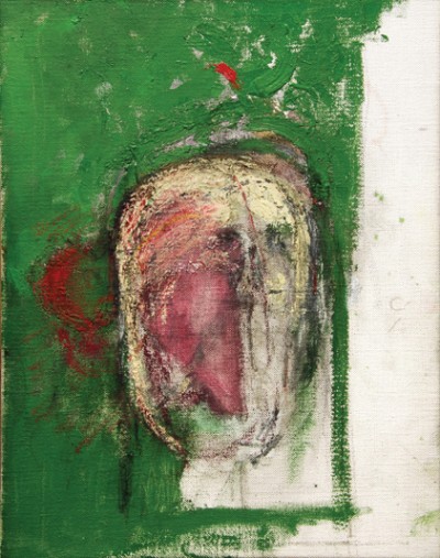 Erased Self Portrait (1999 - Huile sur toile - 45.5x35.5cm)