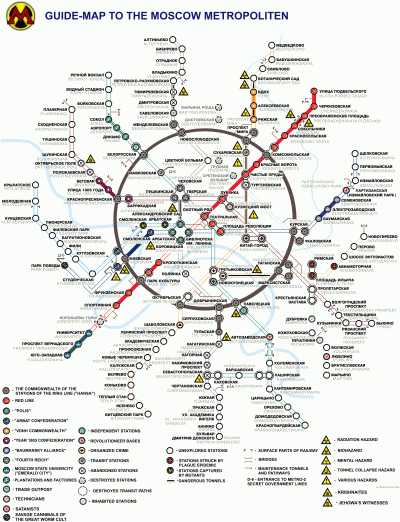Carte du metro