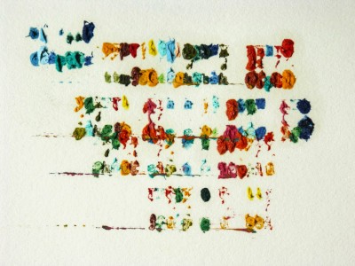 Tyree-Callahan - Chromatic Typewriter : véritable sortie papier