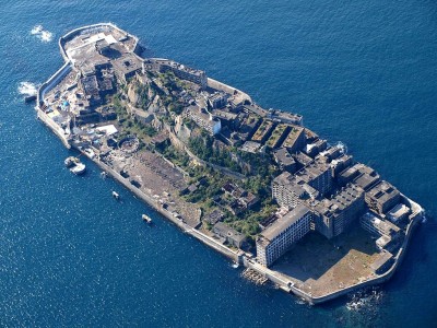 Gunkanjima, vue générale - Photographie de kntrty